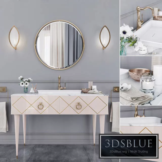 BATHROOM – BATHROOM FURNITURE – 3DSKY Models – 1160