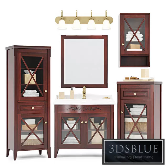 BATHROOM – BATHROOM FURNITURE – 3DSKY Models – 1163