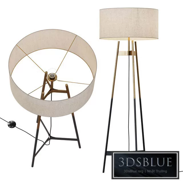 LIGHTING – FLOOR LAMP – 3DSKY Models – 11623