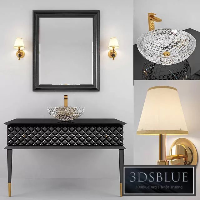 BATHROOM – BATHROOM FURNITURE – 3DSKY Models – 1164