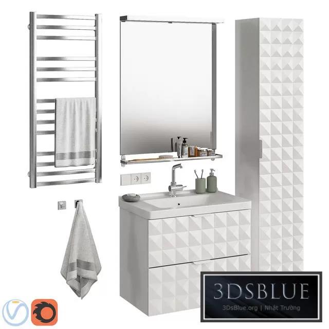 BATHROOM – BATHROOM FURNITURE – 3DSKY Models – 1165