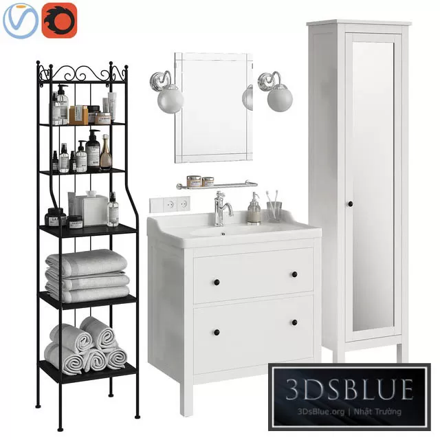 BATHROOM – BATHROOM FURNITURE – 3DSKY Models – 1167