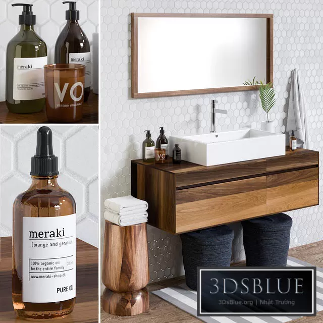 BATHROOM – BATHROOM FURNITURE – 3DSKY Models – 1169