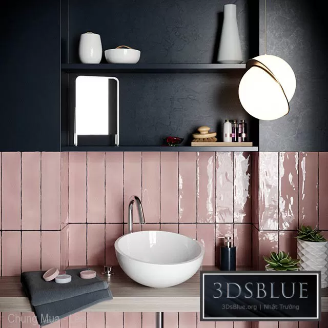 BATHROOM – BATHROOM FURNITURE – 3DSKY Models – 1172