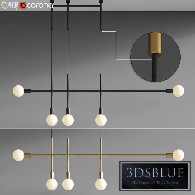 LIGHTING – PENDANT LIGHT – 3DSKY Models – 11803