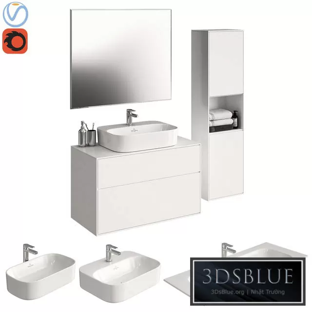 BATHROOM – BATHROOM FURNITURE – 3DSKY Models – 1182