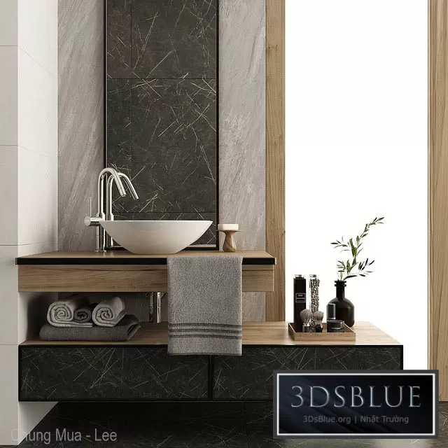 BATHROOM – BATHROOM FURNITURE – 3DSKY Models – 1186