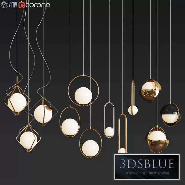 LIGHTING – PENDANT LIGHT – 3DSKY Models – 11854 LIGHTING – PENDANT LIGHT – 3DSKY Models – 11854