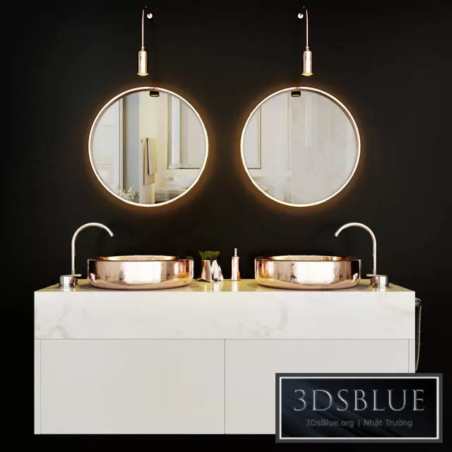 BATHROOM – BATHROOM FURNITURE – 3DSKY Models – 1189