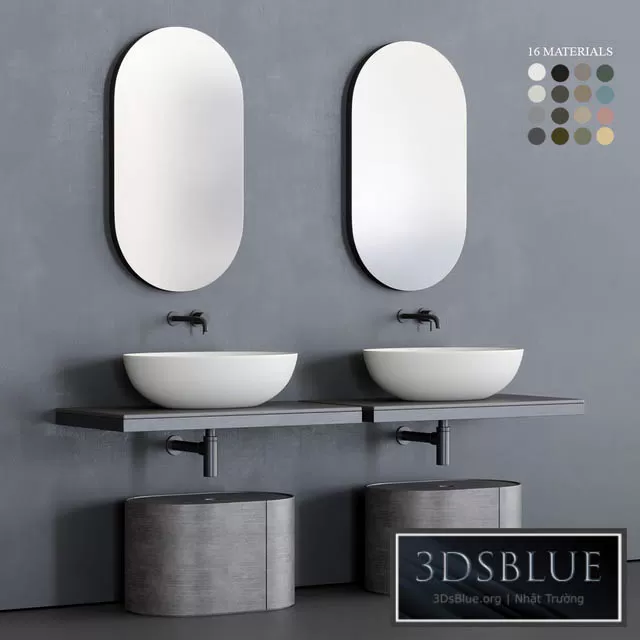 BATHROOM – BATHROOM FURNITURE – 3DSKY Models – 1193