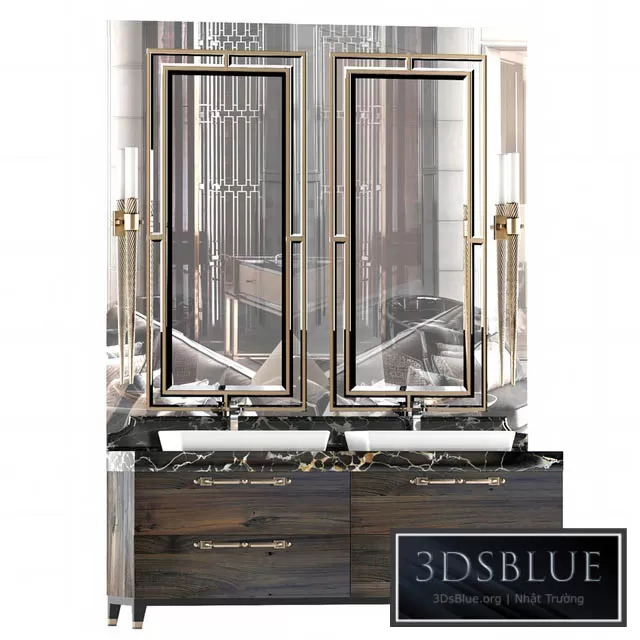 BATHROOM – BATHROOM FURNITURE – 3DSKY Models – 1200