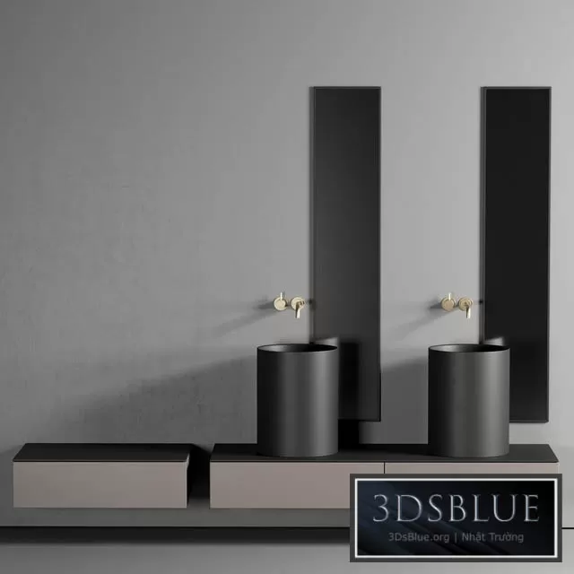 BATHROOM – BATHROOM FURNITURE – 3DSKY Models – 1202