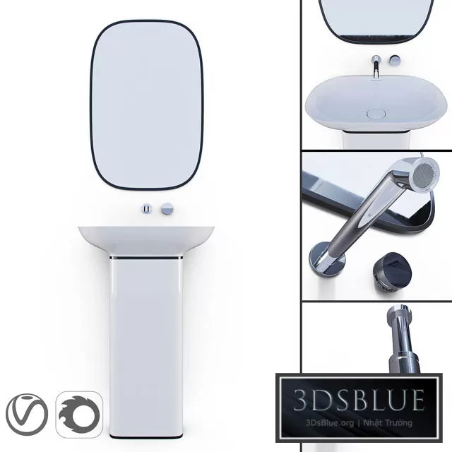 BATHROOM – BATHROOM FURNITURE – 3DSKY Models – 1204