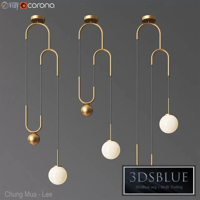 LIGHTING – PENDANT LIGHT – 3DSKY Models – 12098