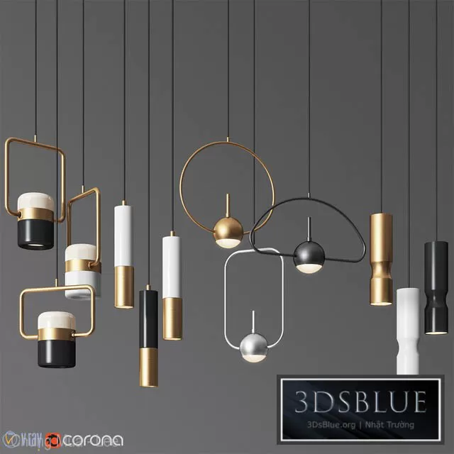LIGHTING – PENDANT LIGHT – 3DSKY Models – 12114