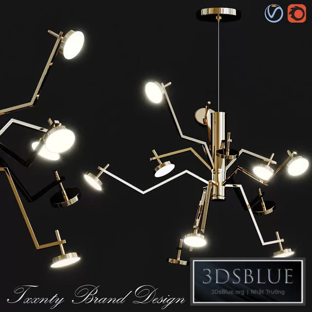 LIGHTING – PENDANT LIGHT – 3DSKY Models – 12129
