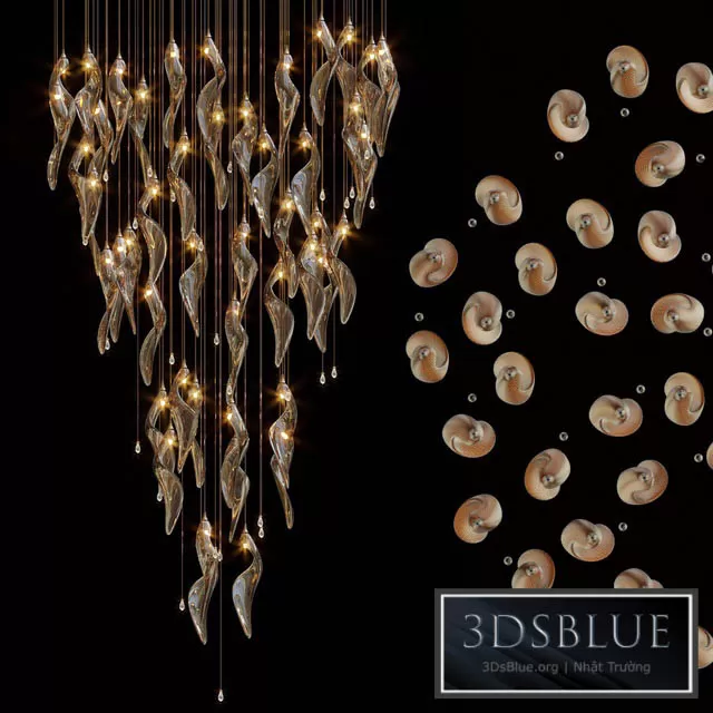 LIGHTING – PENDANT LIGHT – 3DSKY Models – 12180