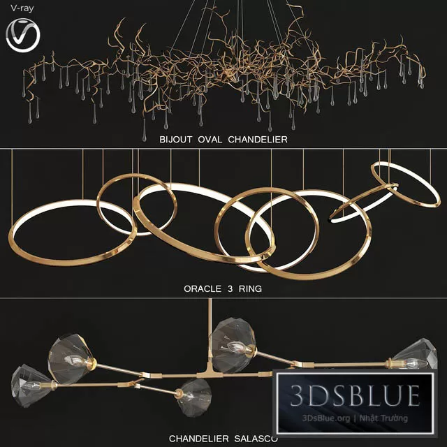 LIGHTING – PENDANT LIGHT – 3DSKY Models – 12183