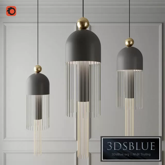 LIGHTING – PENDANT LIGHT – 3DSKY Models – 12199