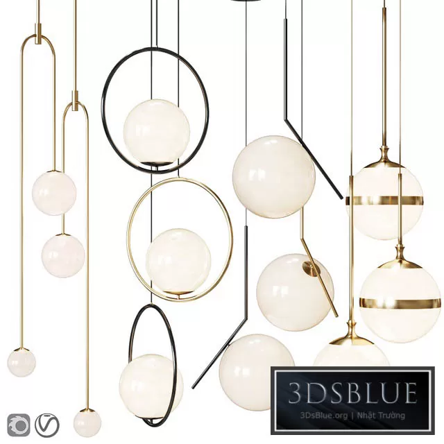 LIGHTING – PENDANT LIGHT – 3DSKY Models – 12321