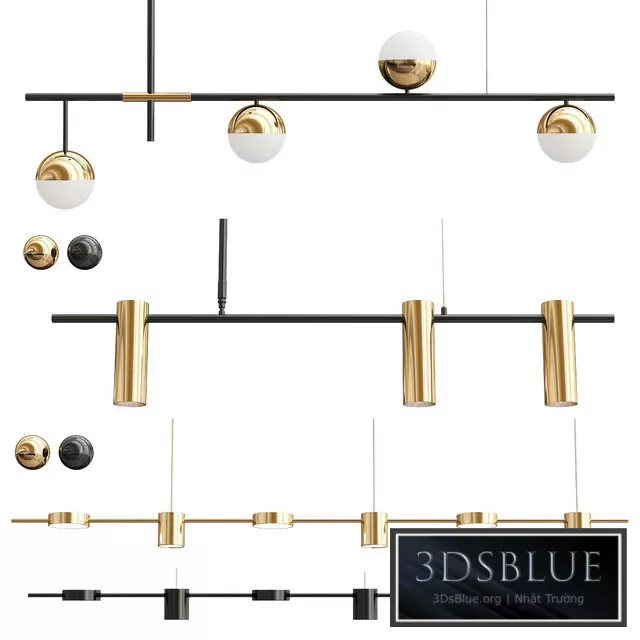 LIGHTING – PENDANT LIGHT – 3DSKY Models – 12335