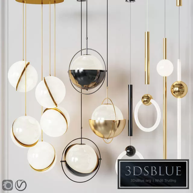 LIGHTING – PENDANT LIGHT – 3DSKY Models – 12343