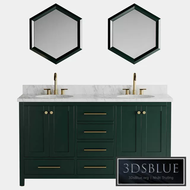 BATHROOM – BATHROOM FURNITURE – 3DSKY Models – 1236 BATHROOM – BATHROOM FURNITURE – 3DSKY Models – 1236