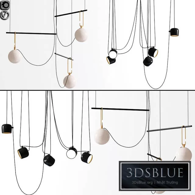 LIGHTING – PENDANT LIGHT – 3DSKY Models – 12438