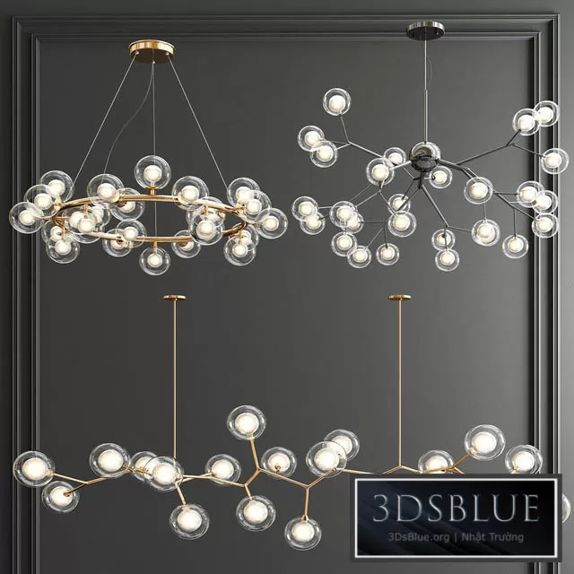 LIGHTING – PENDANT LIGHT – 3DSKY Models – 12462