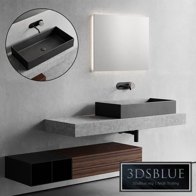 BATHROOM – BATHROOM FURNITURE – 3DSKY Models – 1254 BATHROOM – BATHROOM FURNITURE – 3DSKY Models – 1254