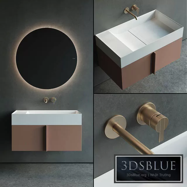 BATHROOM – BATHROOM FURNITURE – 3DSKY Models – 1256 BATHROOM – BATHROOM FURNITURE – 3DSKY Models – 1256