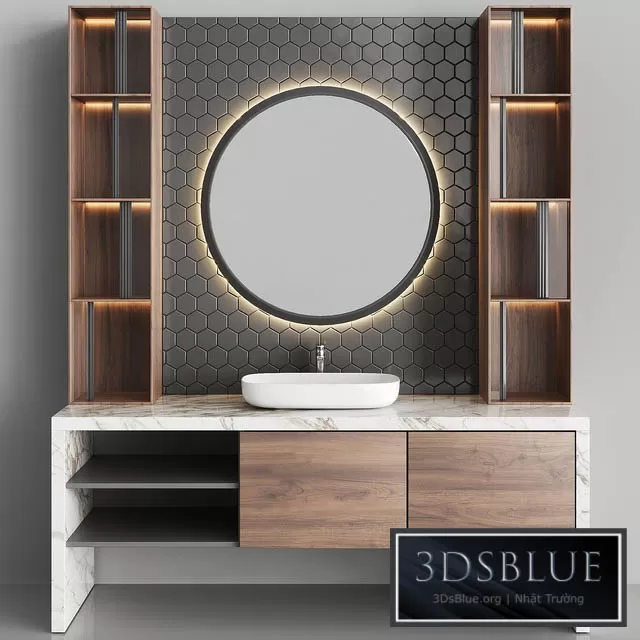 BATHROOM – BATHROOM FURNITURE – 3DSKY Models – 1257 BATHROOM – BATHROOM FURNITURE – 3DSKY Models – 1257