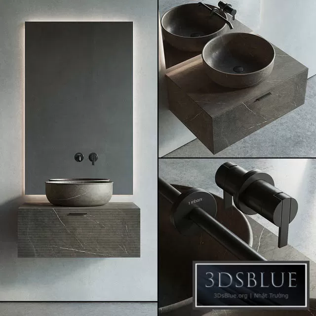 BATHROOM – BATHROOM FURNITURE – 3DSKY Models – 1259 BATHROOM – BATHROOM FURNITURE – 3DSKY Models – 1259