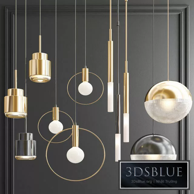LIGHTING – PENDANT LIGHT – 3DSKY Models – 12590