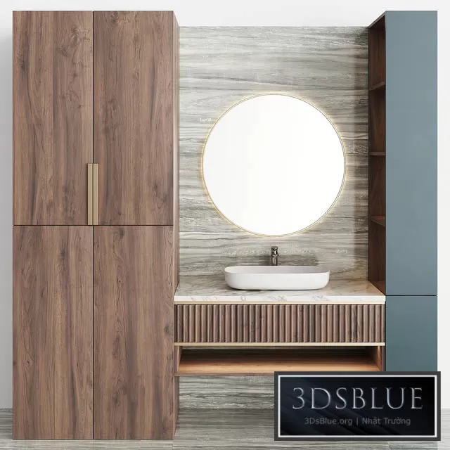 BATHROOM – BATHROOM FURNITURE – 3DSKY Models – 1261 BATHROOM – BATHROOM FURNITURE – 3DSKY Models – 1261