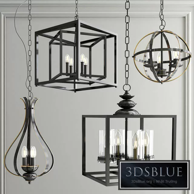LIGHTING – PENDANT LIGHT – 3DSKY Models – 12608