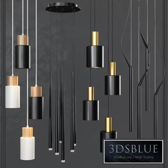 LIGHTING – PENDANT LIGHT – 3DSKY Models – 12614