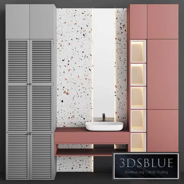 BATHROOM – BATHROOM FURNITURE – 3DSKY Models – 1265 BATHROOM – BATHROOM FURNITURE – 3DSKY Models – 1265