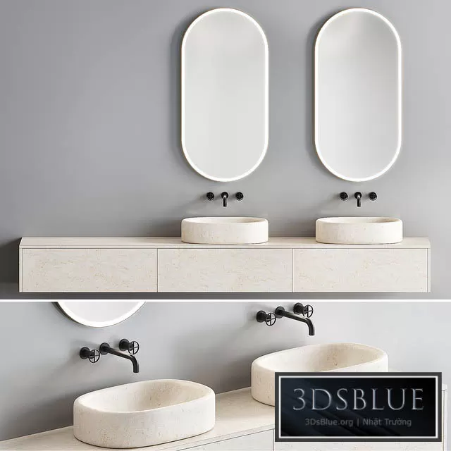 BATHROOM – BATHROOM FURNITURE – 3DSKY Models – 1267 BATHROOM – BATHROOM FURNITURE – 3DSKY Models – 1267