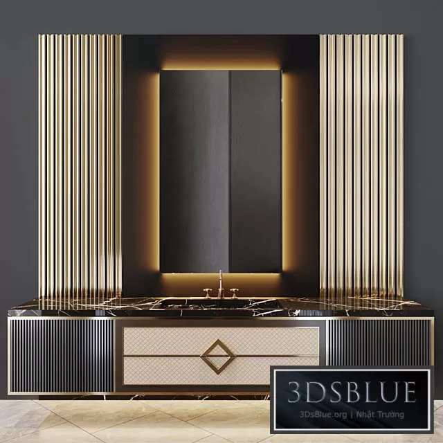 BATHROOM – BATHROOM FURNITURE – 3DSKY Models – 1270 BATHROOM – BATHROOM FURNITURE – 3DSKY Models – 1270