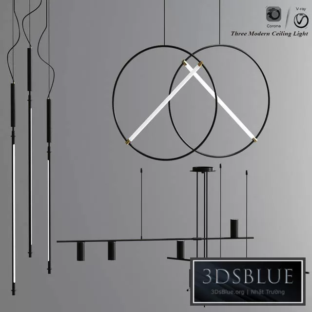 LIGHTING – PENDANT LIGHT – 3DSKY Models – 12740