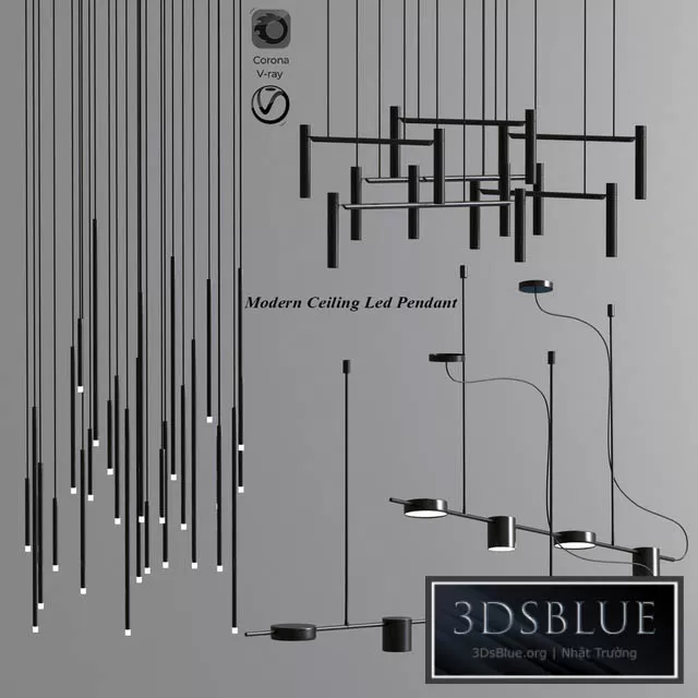 LIGHTING – PENDANT LIGHT – 3DSKY Models – 12754