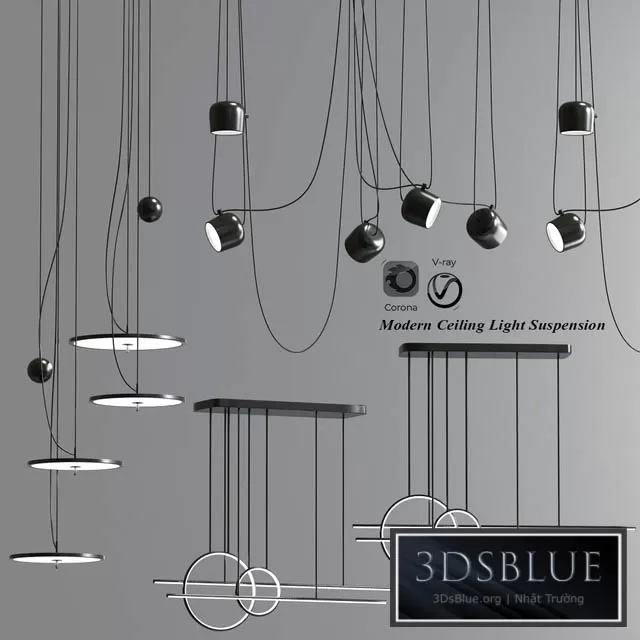 LIGHTING – PENDANT LIGHT – 3DSKY Models – 12755