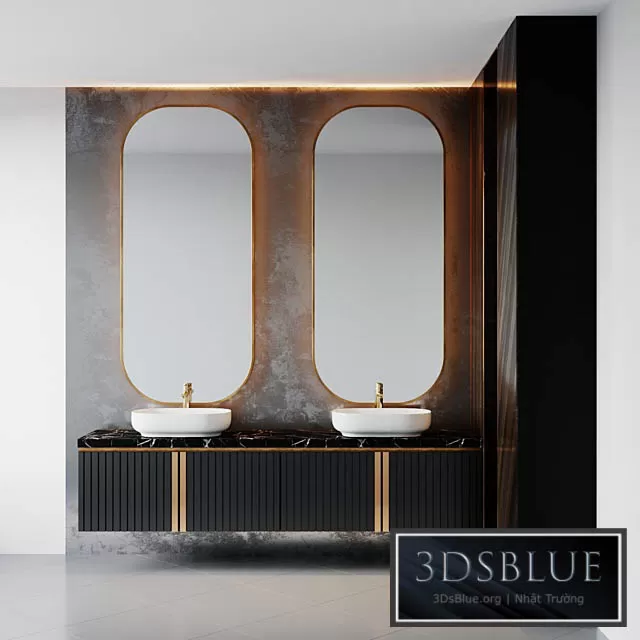 BATHROOM – BATHROOM FURNITURE – 3DSKY Models – 1277 BATHROOM – BATHROOM FURNITURE – 3DSKY Models – 1277