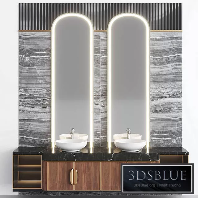 BATHROOM – BATHROOM FURNITURE – 3DSKY Models – 1279 BATHROOM – BATHROOM FURNITURE – 3DSKY Models – 1279