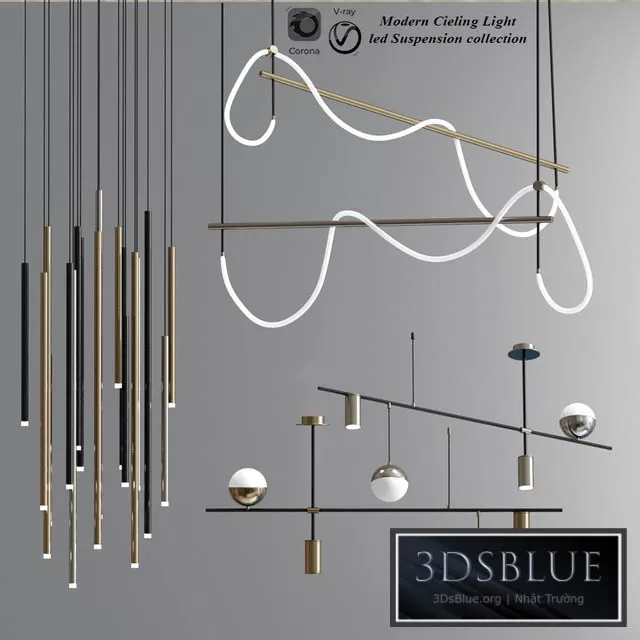 LIGHTING – PENDANT LIGHT – 3DSKY Models – 12788