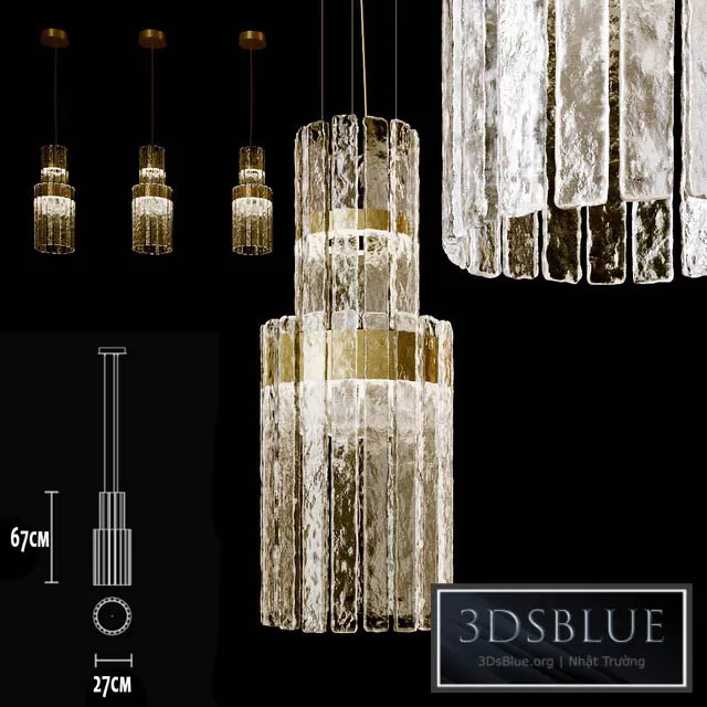 LIGHTING – PENDANT LIGHT – 3DSKY Models – 12799