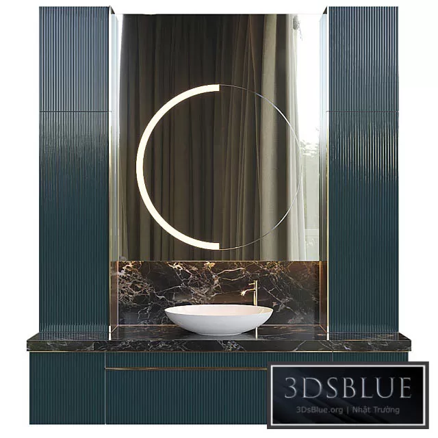 BATHROOM – BATHROOM FURNITURE – 3DSKY Models – 1284 BATHROOM – BATHROOM FURNITURE – 3DSKY Models – 1284