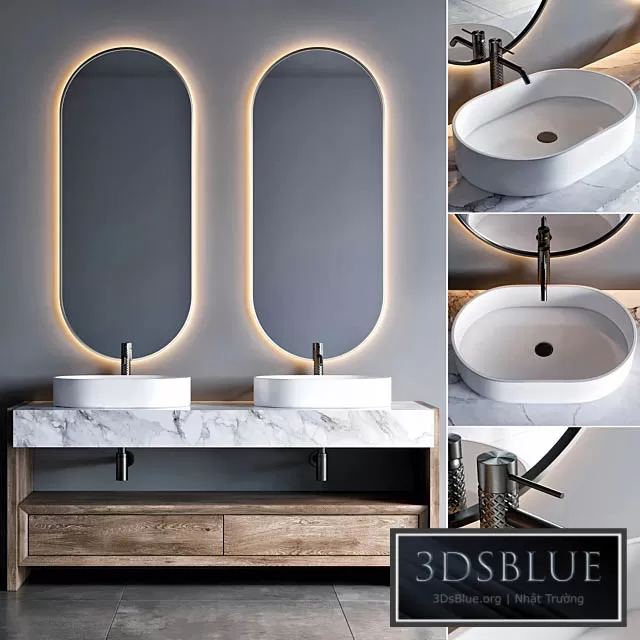 BATHROOM – BATHROOM FURNITURE – 3DSKY Models – 1285 BATHROOM – BATHROOM FURNITURE – 3DSKY Models – 1285