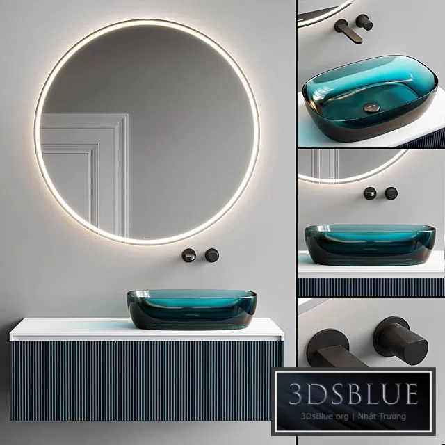 BATHROOM – BATHROOM FURNITURE – 3DSKY Models – 1290 BATHROOM – BATHROOM FURNITURE – 3DSKY Models – 1290